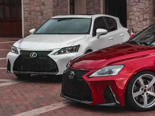 Бампер Lexus IS 2006-2012 у стилі F-SPORT 2021+