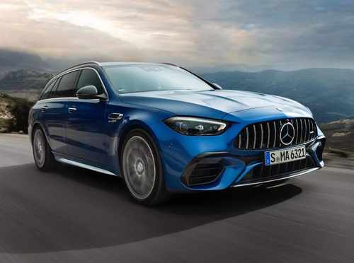 Передній бампер у стилі C63 AMG для Mercedes-Benz C-class W206 2021-