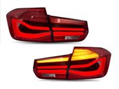 Задні LED ліхтарі BMW 3 series F30 2012-2018 червоні, 4шт.