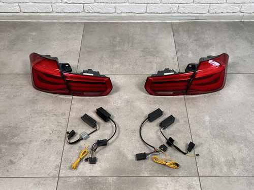 Задні LED ліхтарі BMW 3 series F30 2012-2018 червоні, 4шт.