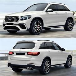 Комплект обвеса GLC63 AMG Mercedes-Benz GLC class X253 2015-2019