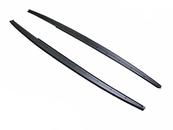 Леза під пороги M-Perfomance BMW 3 series F30 F31 2012-2018 2шт. чорний глянець