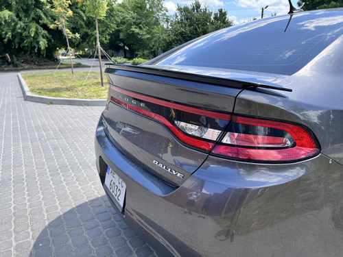 Спойлер лип SRT Dodge Dart 2012-2017 ABS пластик, колір чорний глянець