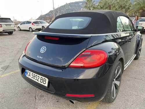 Спойлер багажника Volkswagen Beetle A5 2011-2019 ABS пластик, колір чорний глянець