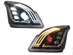 Фары Full LED Toyota Land Cruiser Prado 120 2003-2009 Maybach style