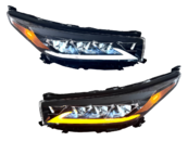 FULL LED фари 4 лінзи  для Toyota Highlander 2017-2019 (ліва+права)