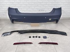 Задний бампер в сборе M Paket BMW 3 Series F30 2012-2018 (с вырезами под парктроники)