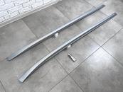 Рейлінги на дах Toyota Rav-4 2019-, ABS пластик, комплект 2шт., колір срібло