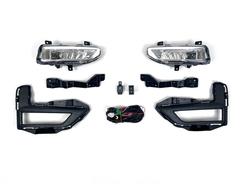 LED противотуманные фары Nissan X-Trail T32 / Rogue 2017-2020 (полный установочный комплект)