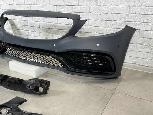 Бампер у зборі стиль AMG C63 Mercedes C-class W205 2014-2018