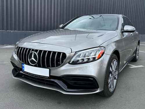 Бампер передній Mercedes C-class W205 у стилі C63 AMG рестайлінг 2019-2021