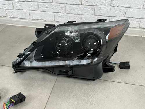 LED фари BLACK Lexus LX 570 2012-2015 2шт.