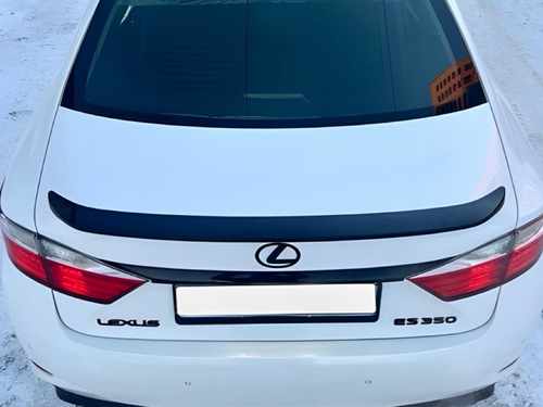 Спойлер лип Lexus ES 2012-2017 ABS пластик, колір чорний