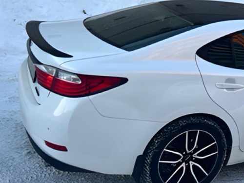Спойлер лип Lexus ES 2012-2017 ABS пластик, колір чорний