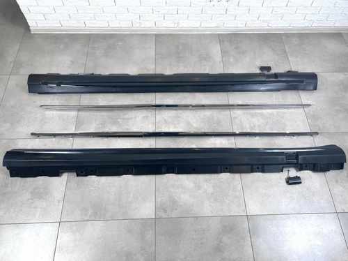 Пороги AMG Mercedes S Class W222 2013-2020 LONG довга база