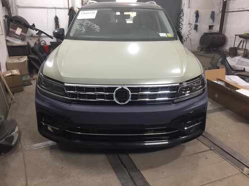 Передній бампер у зборі R-Line Volkswagen Tiguan 2017-2021