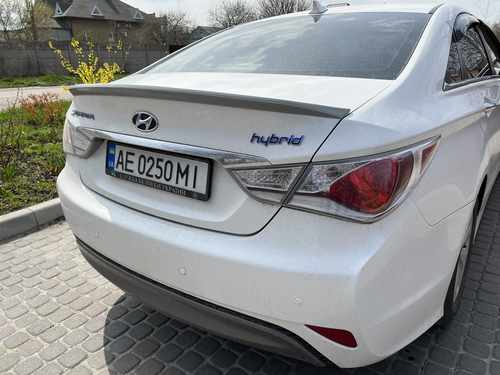 Спойлер ліп Hyundai Sonata YF 2010-2015 ABS пластик під фарбування