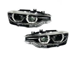 Фары Adaptive LED ПОД ОРИГИНАЛ LCI рестайлинг для BMW 3 series F30 F31 2012-2015 2шт. комплектные с блоками