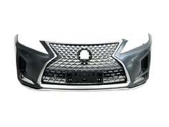 Бампер передній у зборі OEM Lexus RX 2019-2022 решітка під камеру