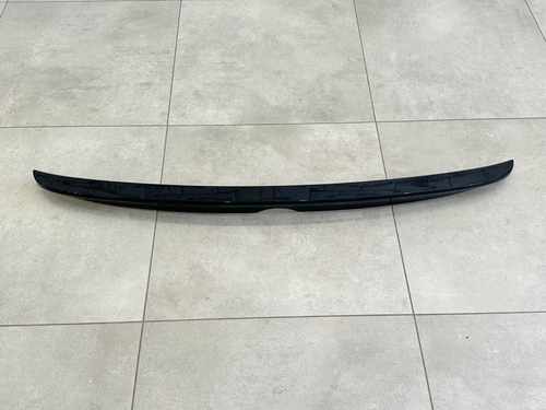 Спойлер ліп Toyota Camry 50/55 2011-2017 ABS пластик, колір чорний глянець