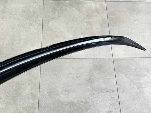 Спойлер ліп Toyota Camry 70 2018- ABS пластик, колір чорний глянець / варіант 2