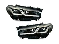 Фары Adaptive LED ПОД ОРИГИНАЛ LCI рестайлинг для BMW G30 / G31 2020-2023 2шт. комплектные с блоками