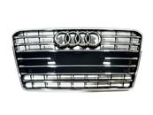 Решітка радіатора Audi A7 2010-2014 чорна з хромом