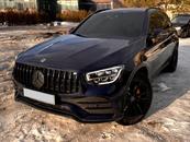 Решітка радіатора GT BLACK ДЛЯ AMG  Mercedes AMG GLC-Class X253 / C253 2020-2023