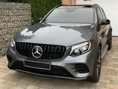 Решетка радиатора GT BLACK Mercedes GLC-Class X253 / C253 2015-2019