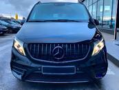 Решітка радіатора GT BLACK Mercedes Benz V-class W447 2020-2023 ДЛЯ AMG