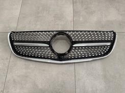 Решітка радіатора DIAMOND BLACK Mercedes Benz V-class W447 2014-2019 ДЛЯ AMG І ЗВИЧАЙНОГО