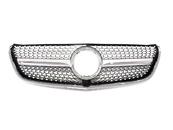 Решітка радіатора DIAMOND SILVER Mercedes Benz V-class W447 2014-2019 ДЛЯ AMG І ЗВИЧАЙНОГО
