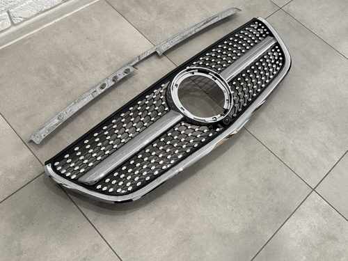 Решітка радіатора DIAMOND SILVER Mercedes Benz Vito W447 2020-2023 ДЛЯ AMG І ЗВИЧАЙНОГО
