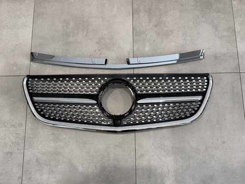 Решітка радіатора DIAMOND BLACK Mercedes Benz Vito W447 2014-2019