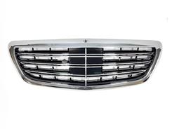 Решітка радіатора без радара CHROME ДЛЯ AMG для Mercedes-Benz S-class W222 2013-2020