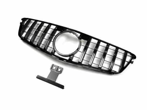 Решітка радіатора GT CHROME Mercedes C-Class W204 2007-2014