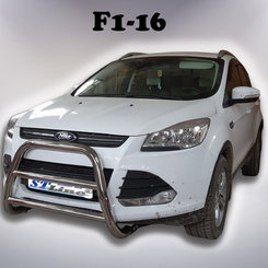 Кенгурятник високий з двома перемичками для Ford Kuga 2013-2016