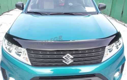 Дефлектор капота мухобійка EGR SUZUKI VITARA 2015+ # 038301