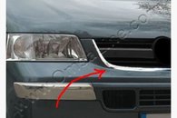 Хром накладка під решітку (посмішка) нерж VW T5 Transporter 2003-2010 Carmos (Туреччина)