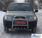 Кенгурятник високий для Chevrolet Niva 2008+