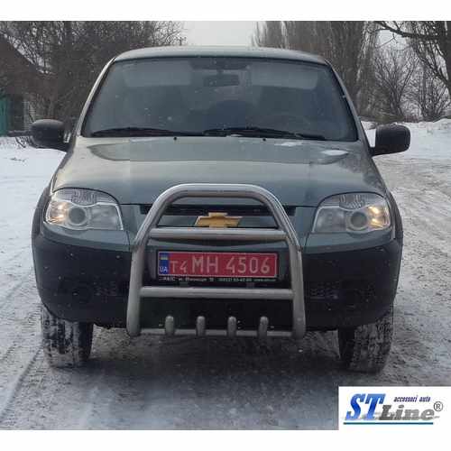 Кенгурятник високий для Chevrolet Niva 2008+