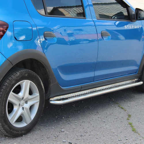 Пороги лист для Renault Sandero Stepway 12+