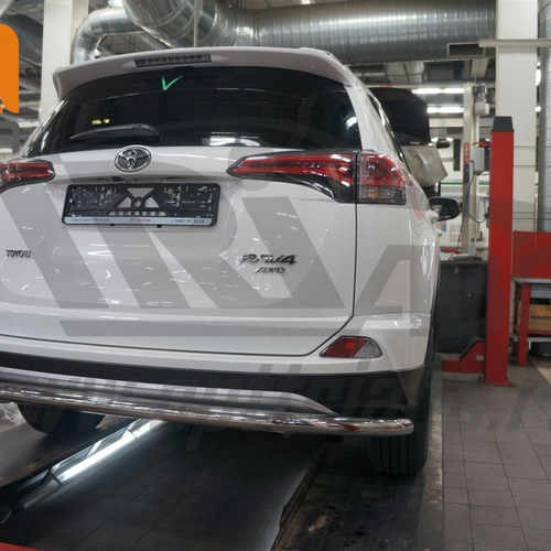 Захист заднього бампера Toyota RAV 4 2016+