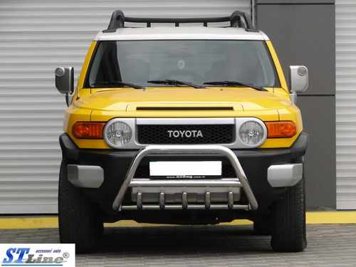 Кенгурятник з перемичкою і грилем D60 для Toyota FJ Cruiser 2008+