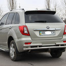 Захист заднього бампера Lifan X 60 2011+