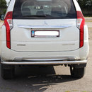 Захист заднього бампера для Mitsubishi Pajero Sport 2016+