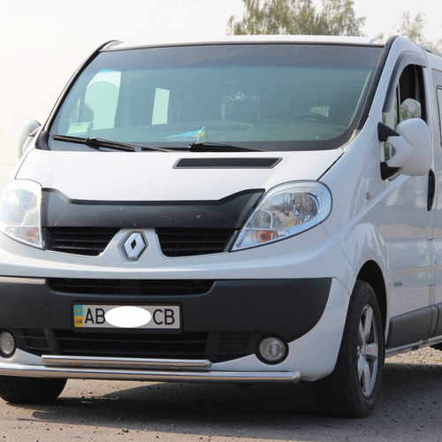 Передій захист подвійний d60/42 для Renault Trafic II 2001-2014