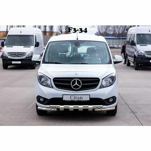 Захист переднього бампера для Mercedes Citan 2012+