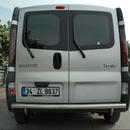 Захист заднього бампера нерж. для Opel Vivaro 2015+