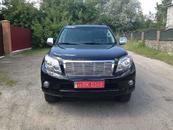Алюмінієва решітка радіатора з хром окантовкою для Toyota Land Cruiser 150 Prado 2009-2013